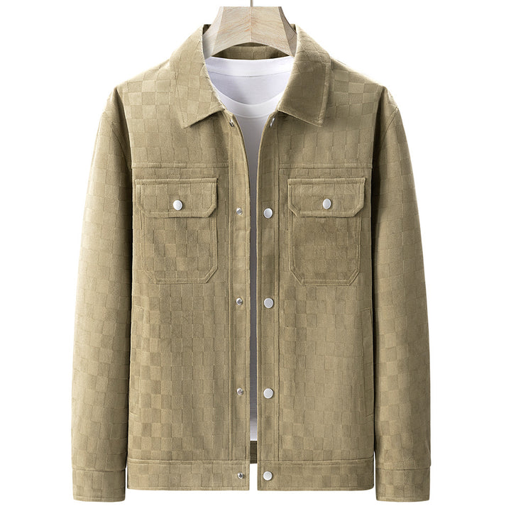 Ravell Suede Check Jacket