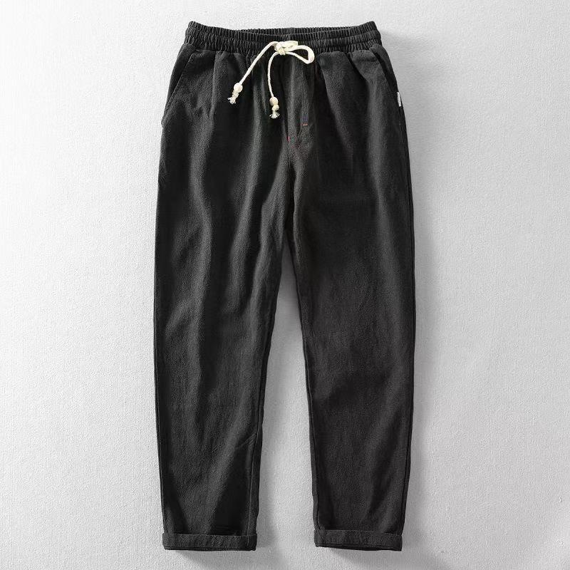 Elaren Cotton-Linen Joggers
