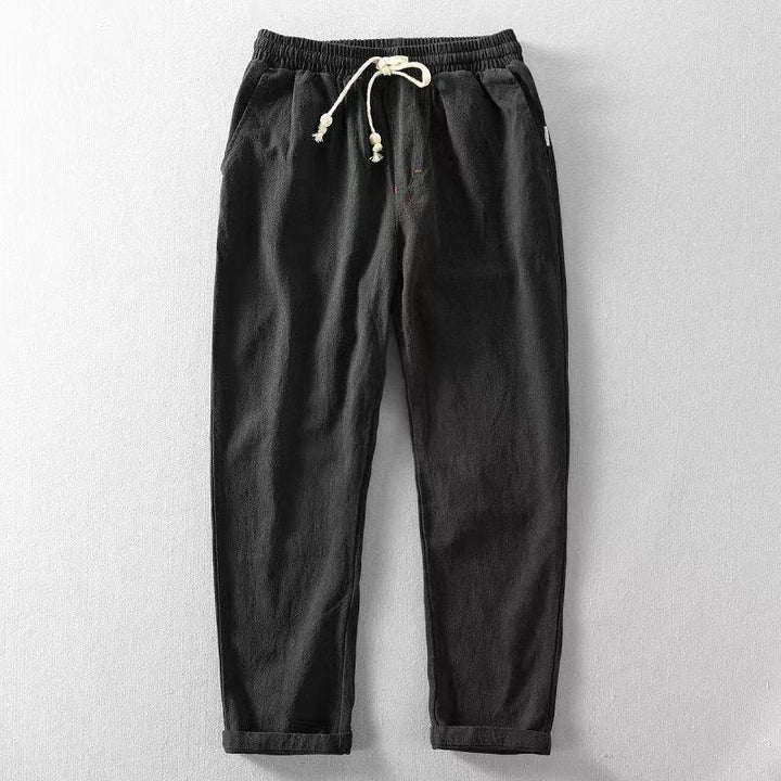 Elaren Cotton-Linen Joggers