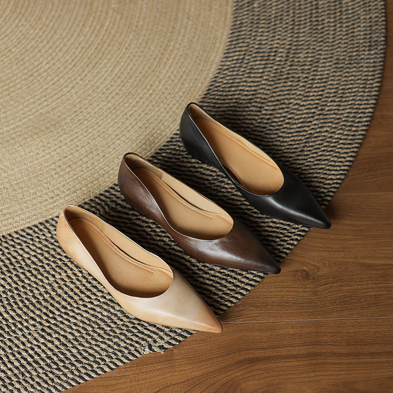 Lunera Leather Pumps