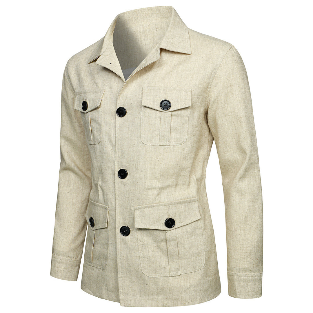 Arvien Linen Utility Jacket