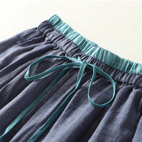 Evara Textured Harem Pants