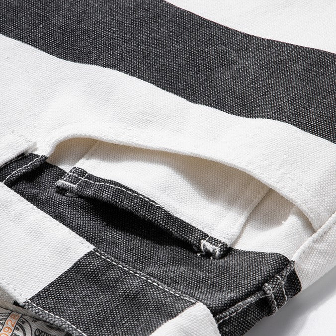 Barlow Heavy Canvas Stripe Pants