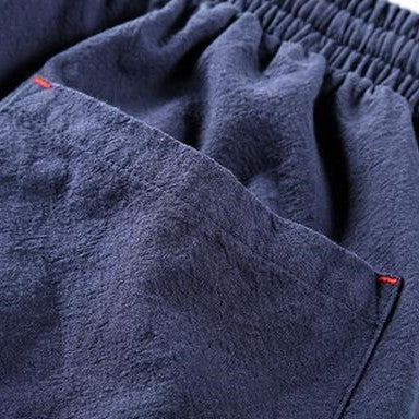 Elaren Cotton-Linen Joggers