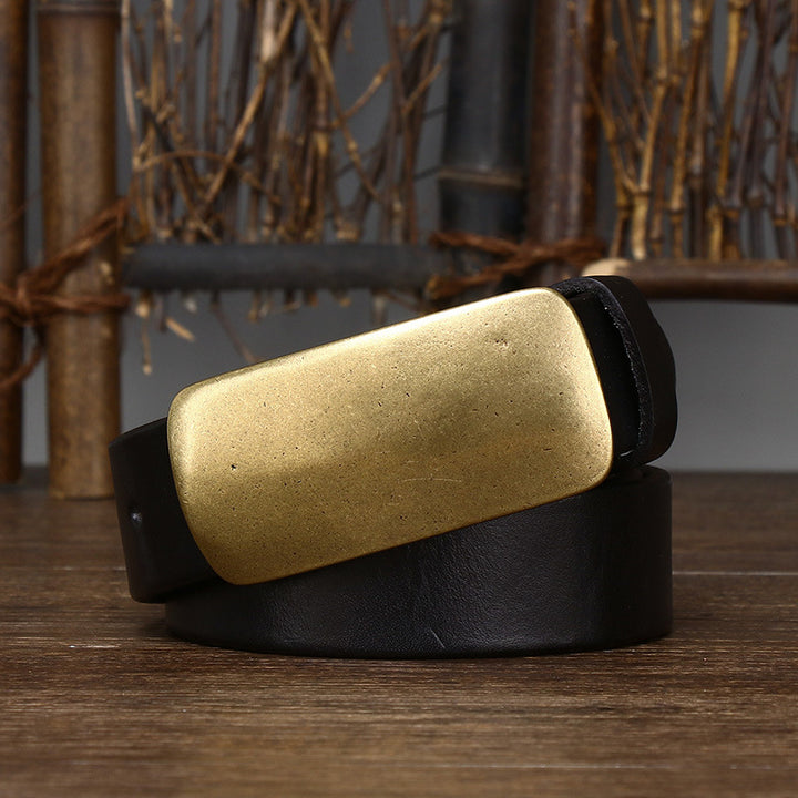 Corven Brass Leather Belt