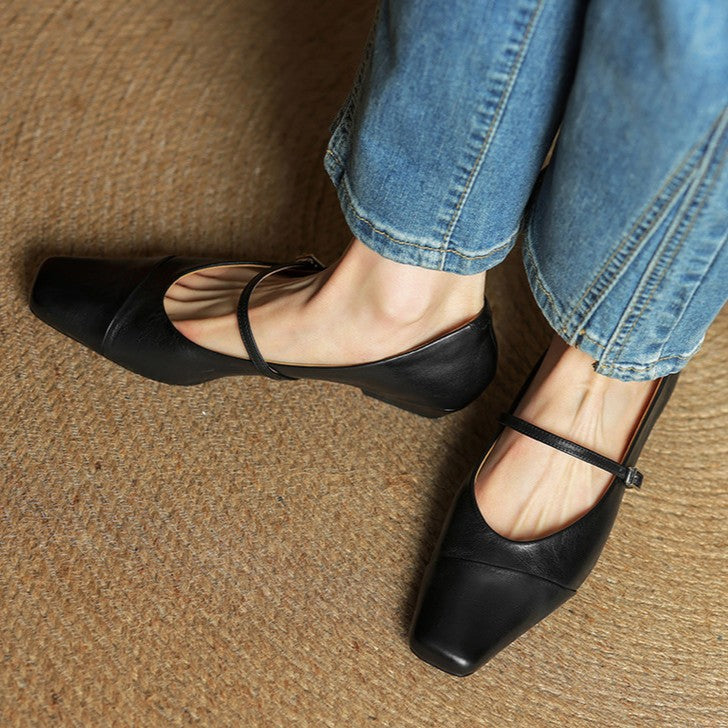 Aurette Leather Pumps