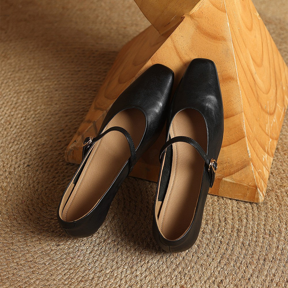 Cédrine Leather Pumps