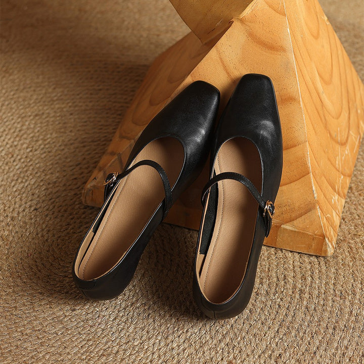 Cédrine Leather Pumps