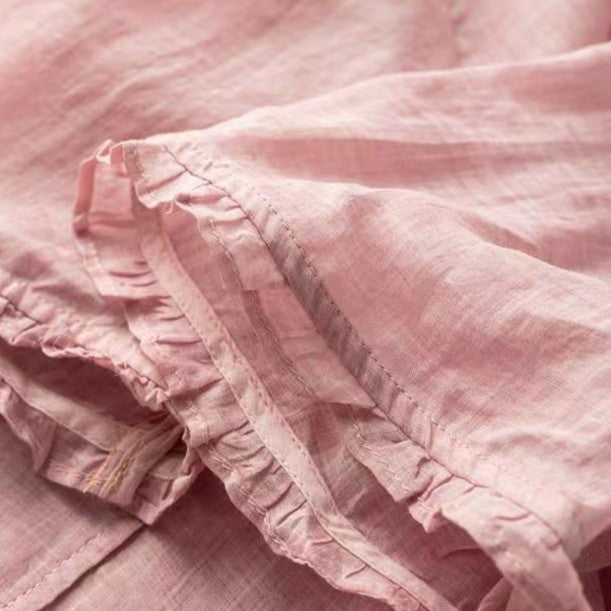 Clevra Cotton-Linen Blouse