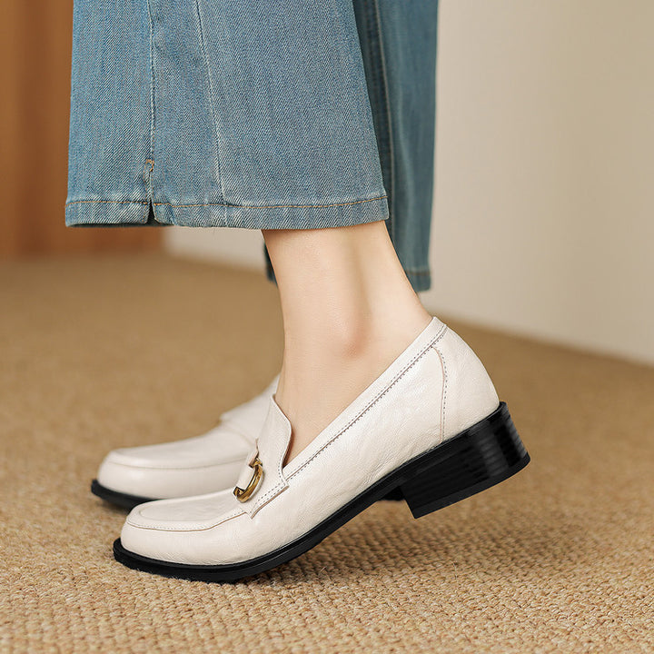 Celia Horsebit Leather Loafers