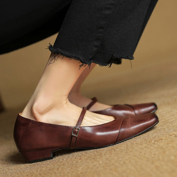 Aurette Leather Pumps
