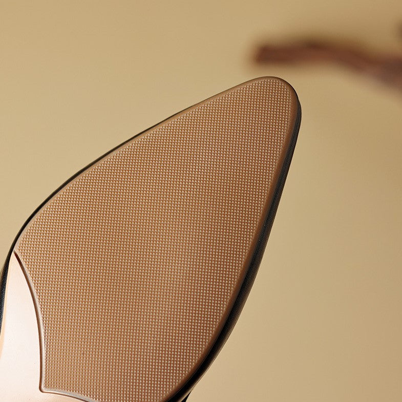 Marloe Pointed Leather Mule