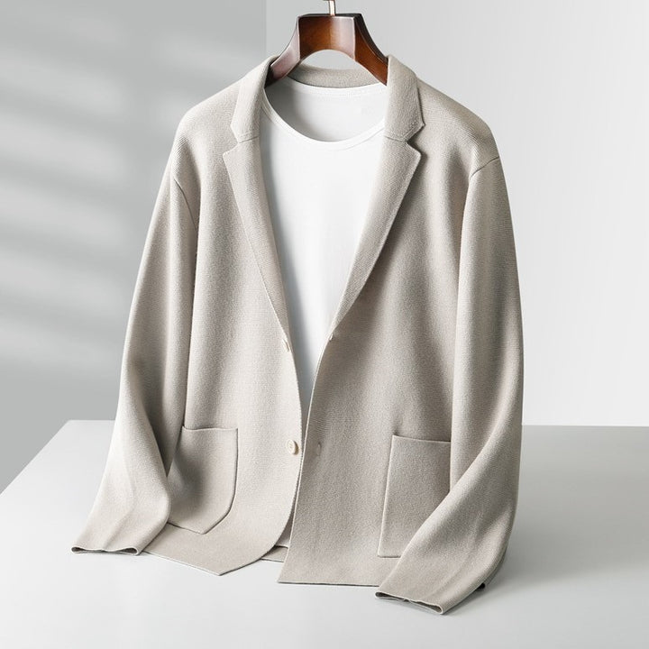 Lazaro Wool V-Neck Cardigan