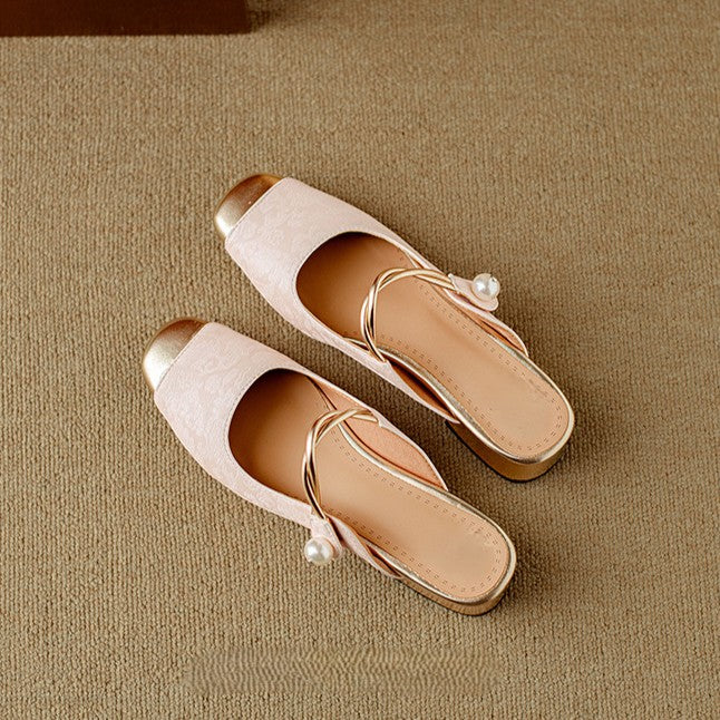 Renna Brocade Mules