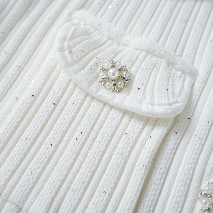 Alvoria Buttoned Knit Dress