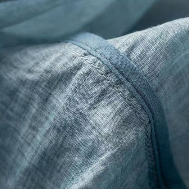 Clevra Cotton-Linen Blouse