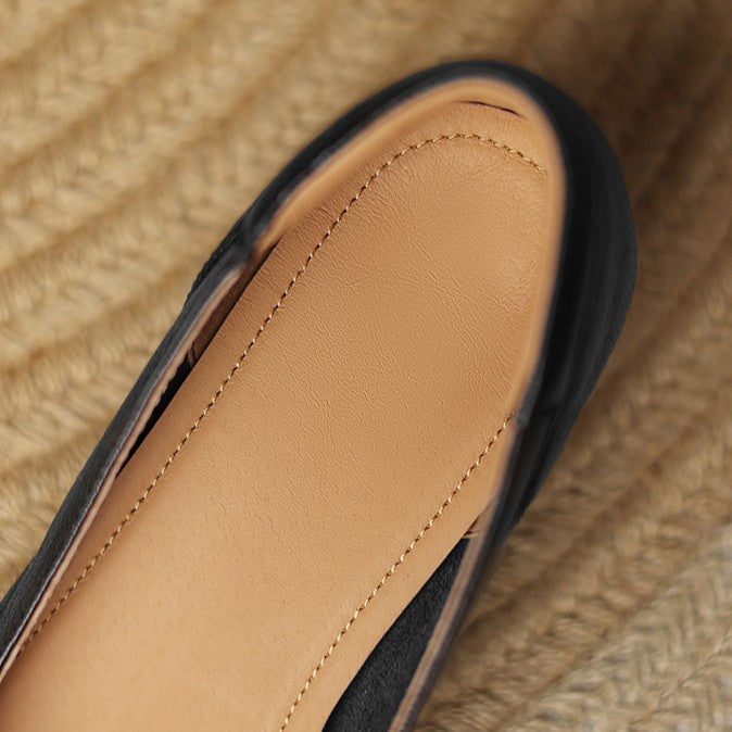 Elara Pointed Leather Pumps