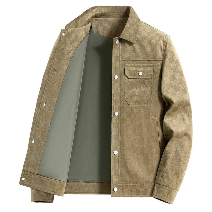 Ravell Suede Check Jacket