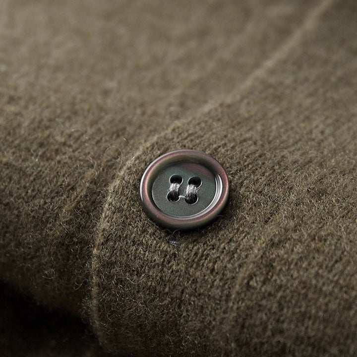 Alvoro Wool Polo Cardigan