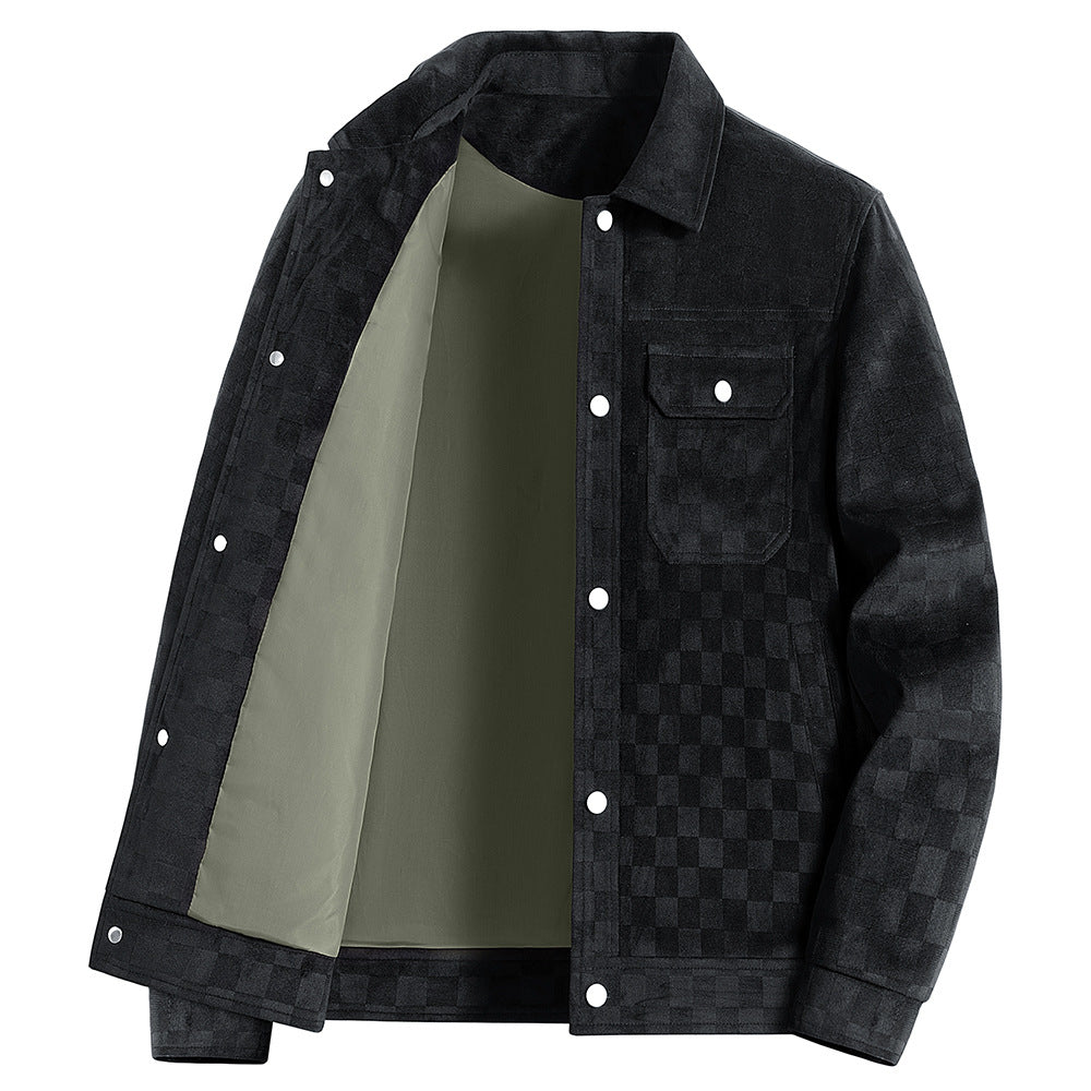 Ravell Suede Check Jacket