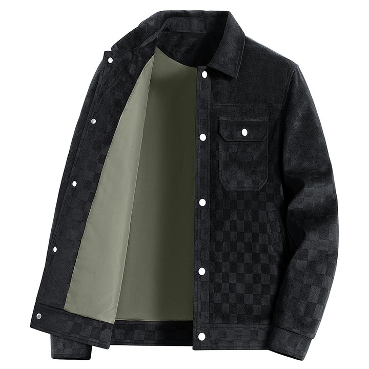 Ravell Suede Check Jacket