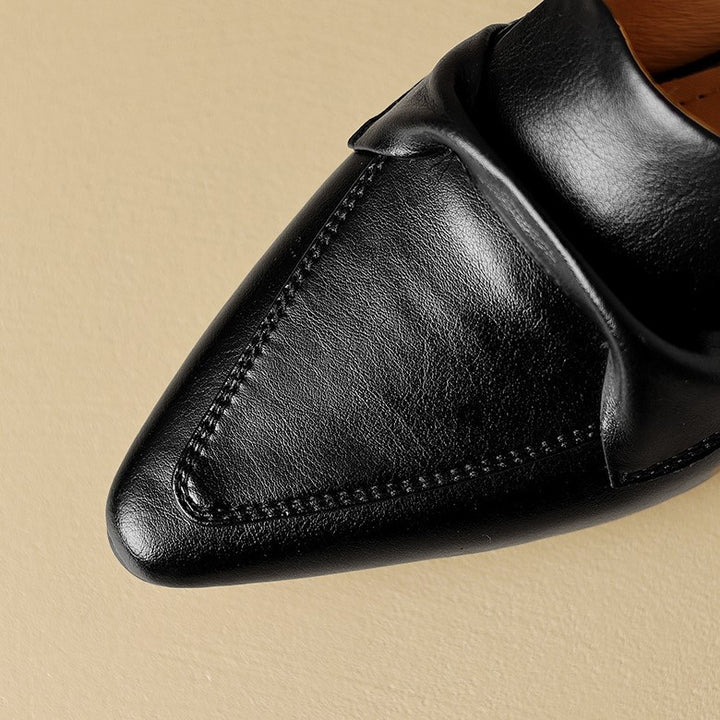 Marloe Pointed Leather Mule