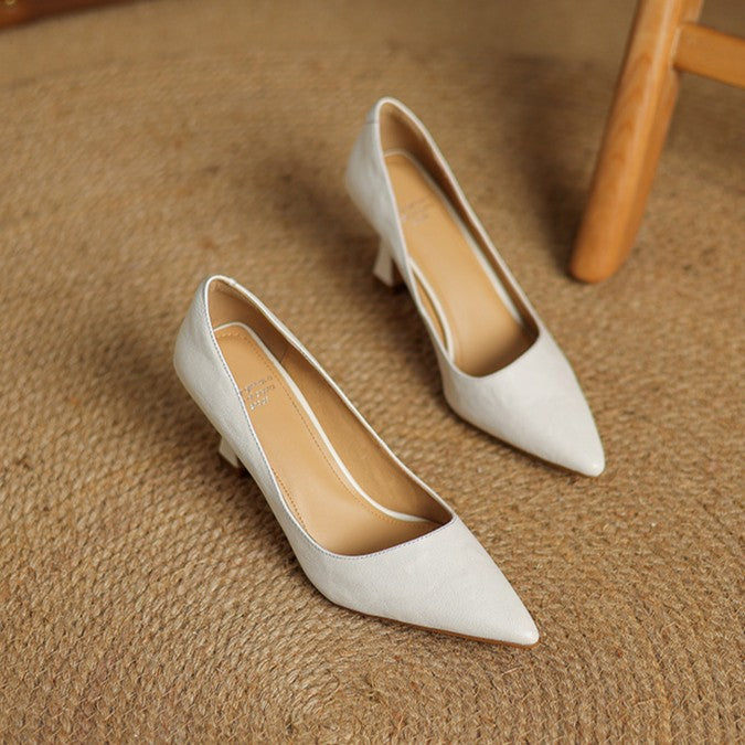 Mirelle Lambskin Heels
