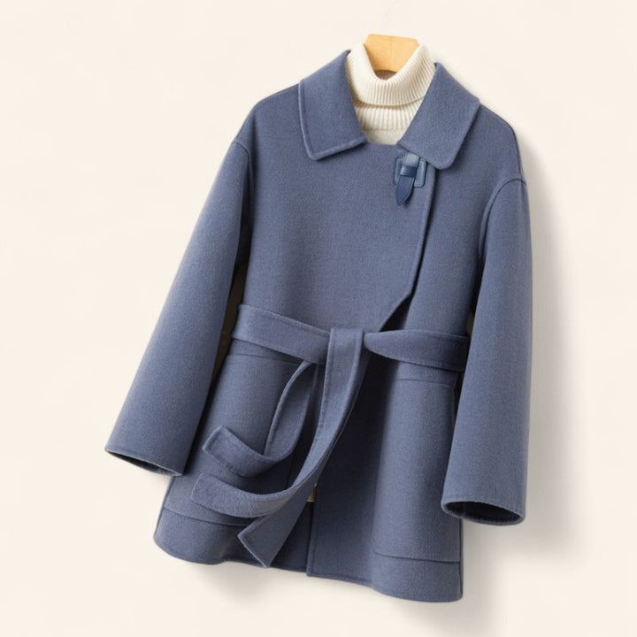 Rhéa Collared Wool Coat
