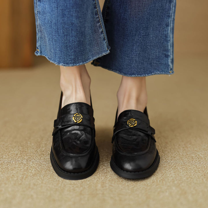 Morrelle Leather Loafers