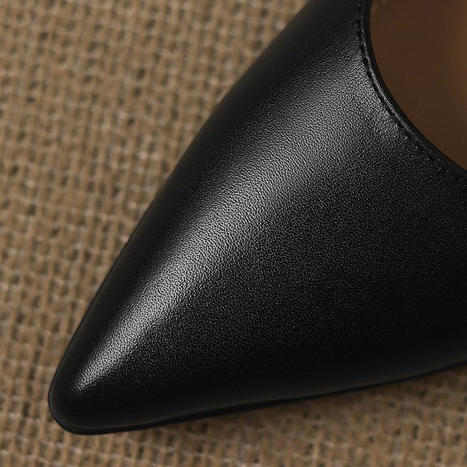 Calenne Leather Heels