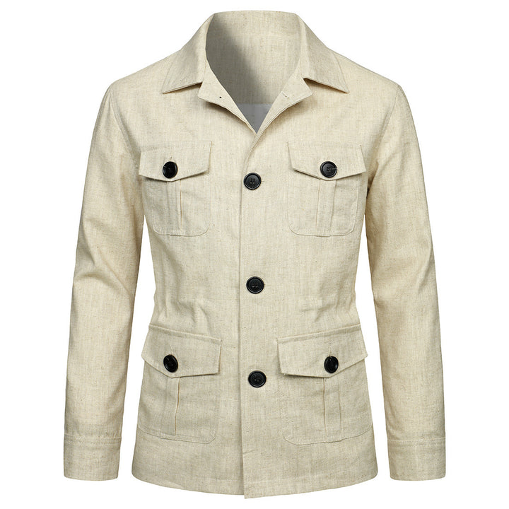 Arvien Linen Utility Jacket