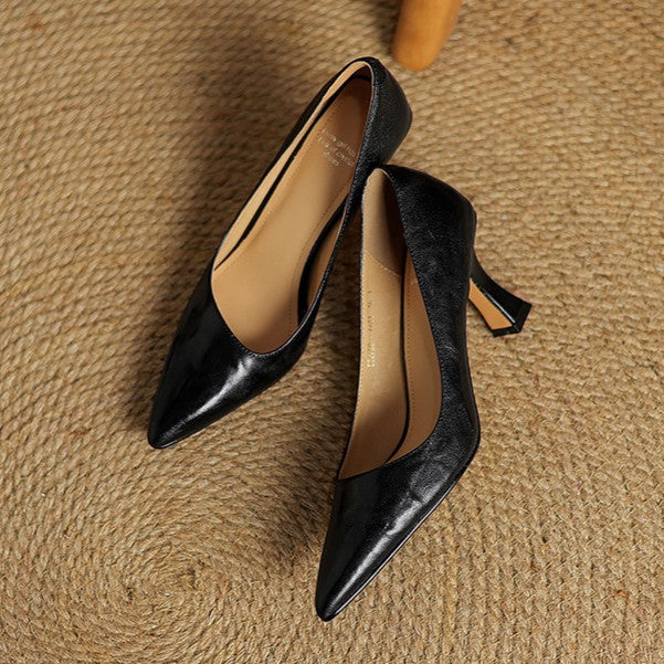 Mirelle Lambskin Heels