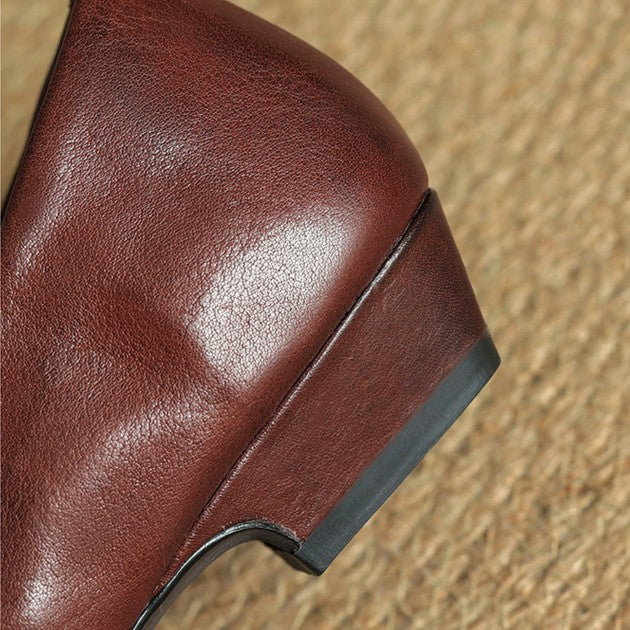 Aurette Leather Pumps
