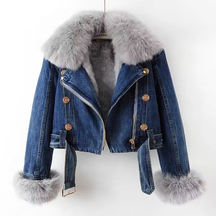 Nerine Denim Parka