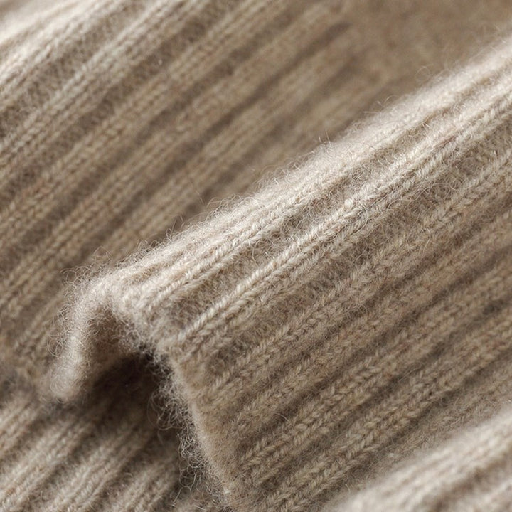 Trevoux Wool Button Cardigan