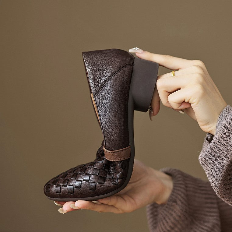 Ardelle Woven Leather Loafer