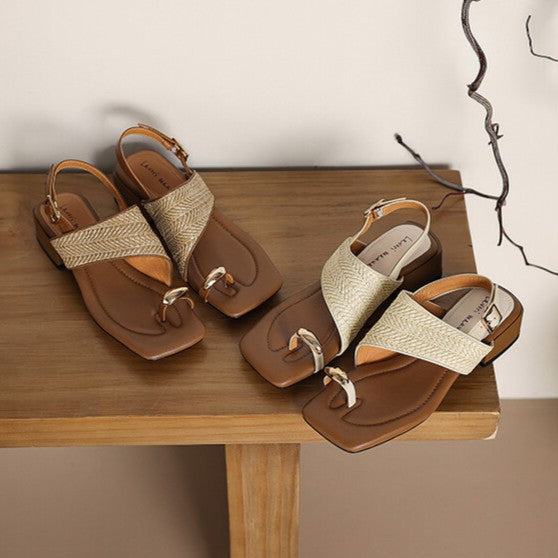 Caelis Woven Sandals