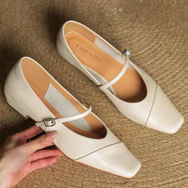 Aurette Leather Pumps