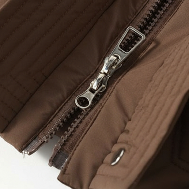 Velmora Quilted Down Coat