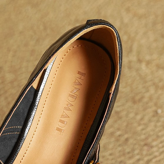 Eloria Lambskin Mary Janes