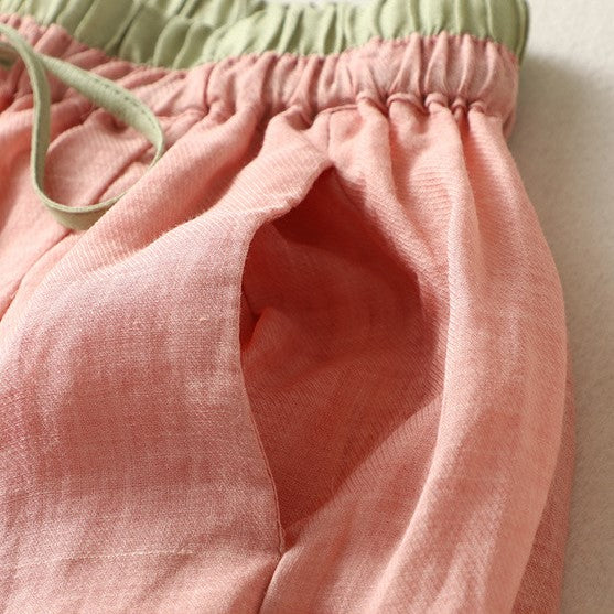 Evara Textured Harem Pants