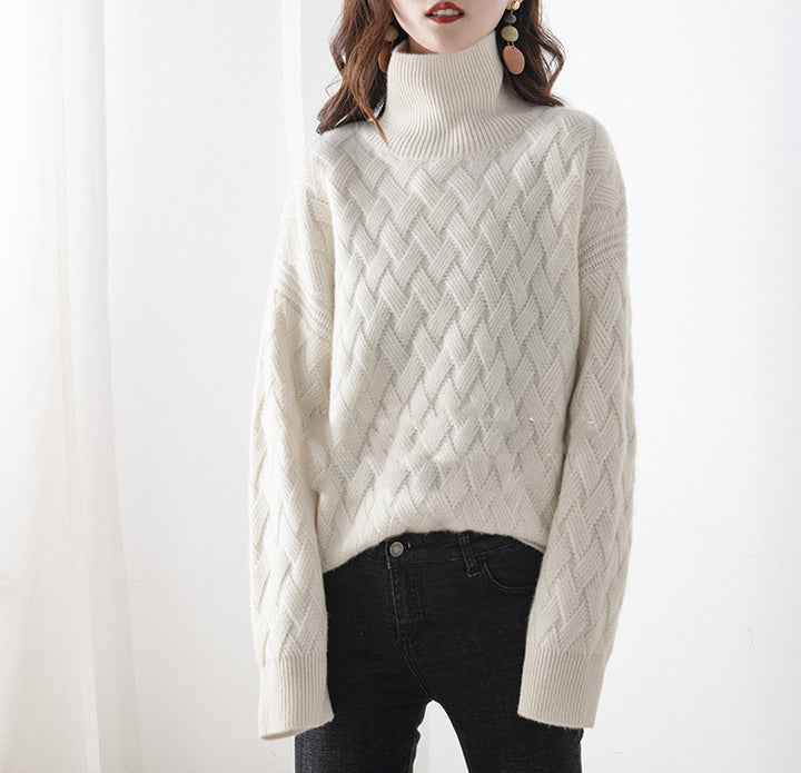 Arlienne Wool Turtleneck
