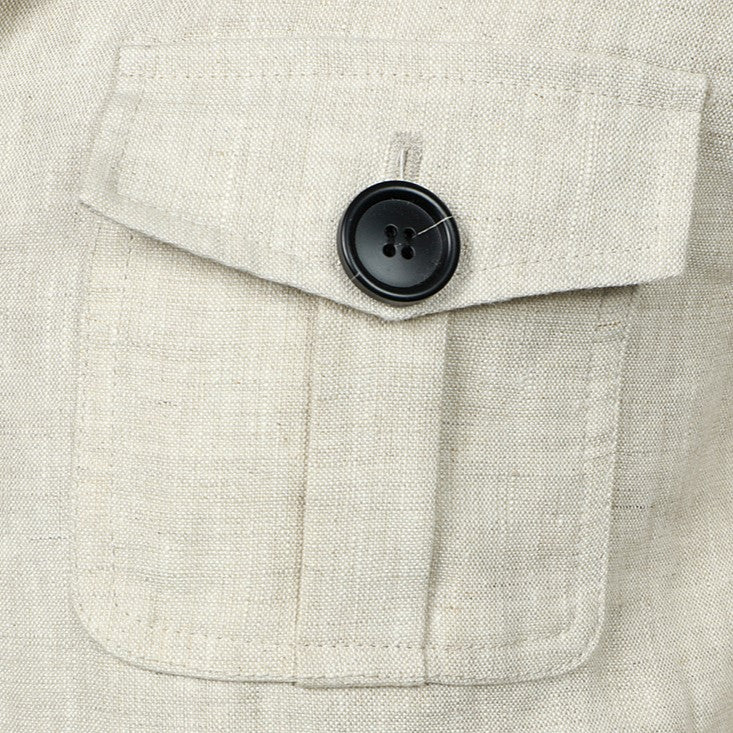 Arvien Linen Utility Jacket
