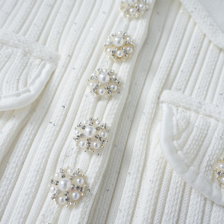 Alvoria Buttoned Knit Dress