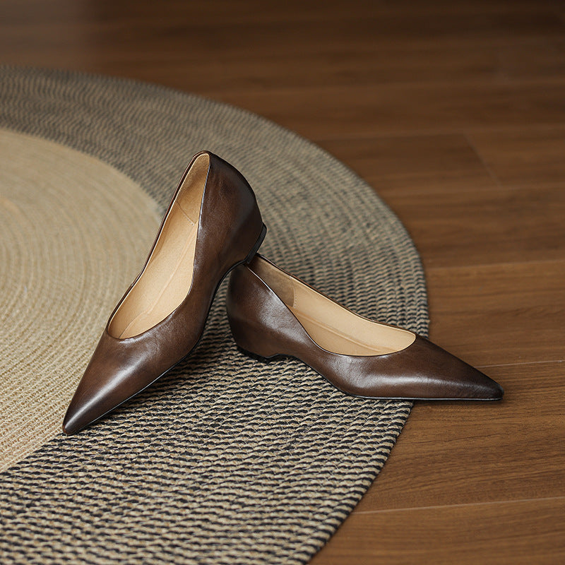 Lunera Leather Pumps