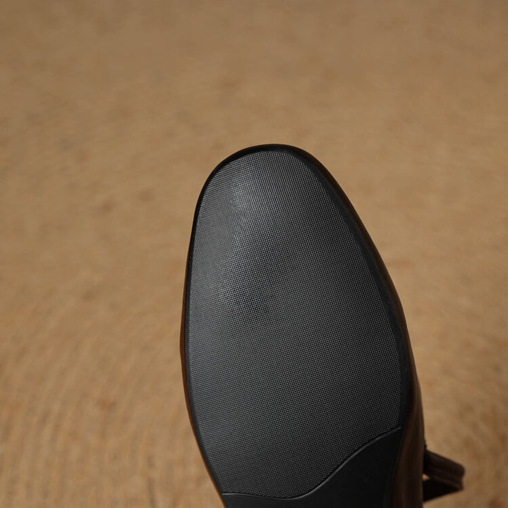 Aurelle Strap Leather Mary-Jane