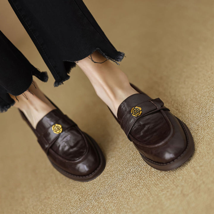 Morrelle Leather Loafers