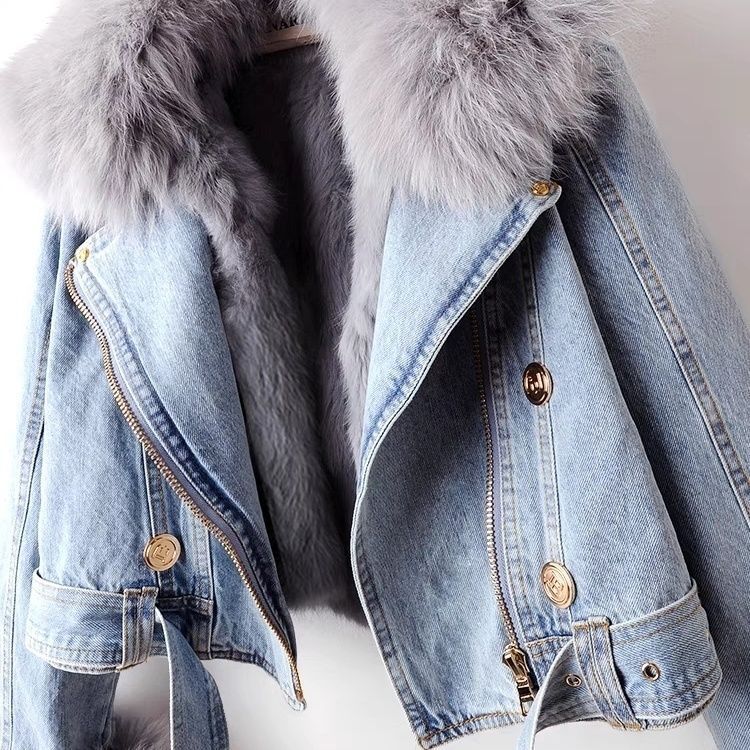 Nerine Denim Parka