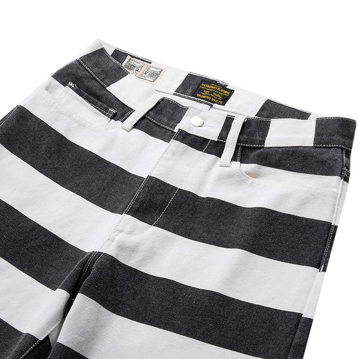 Barlow Heavy Canvas Stripe Pants