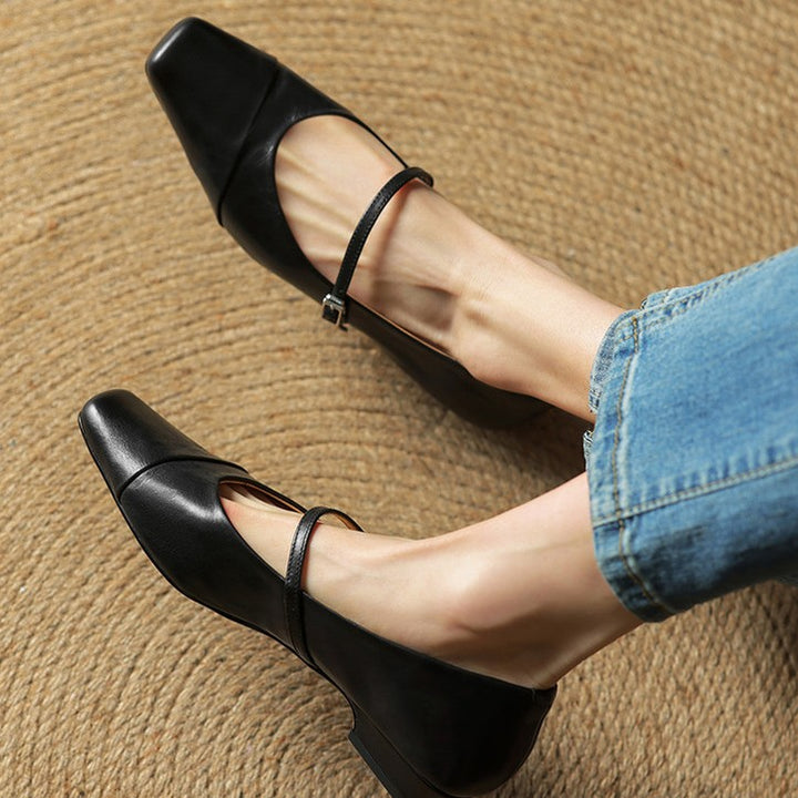 Aurette Leather Pumps
